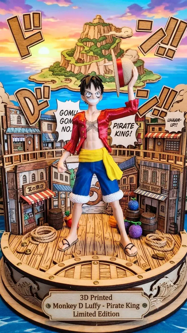 Straw Hat Captain - Fan Art Monkey D Luffy