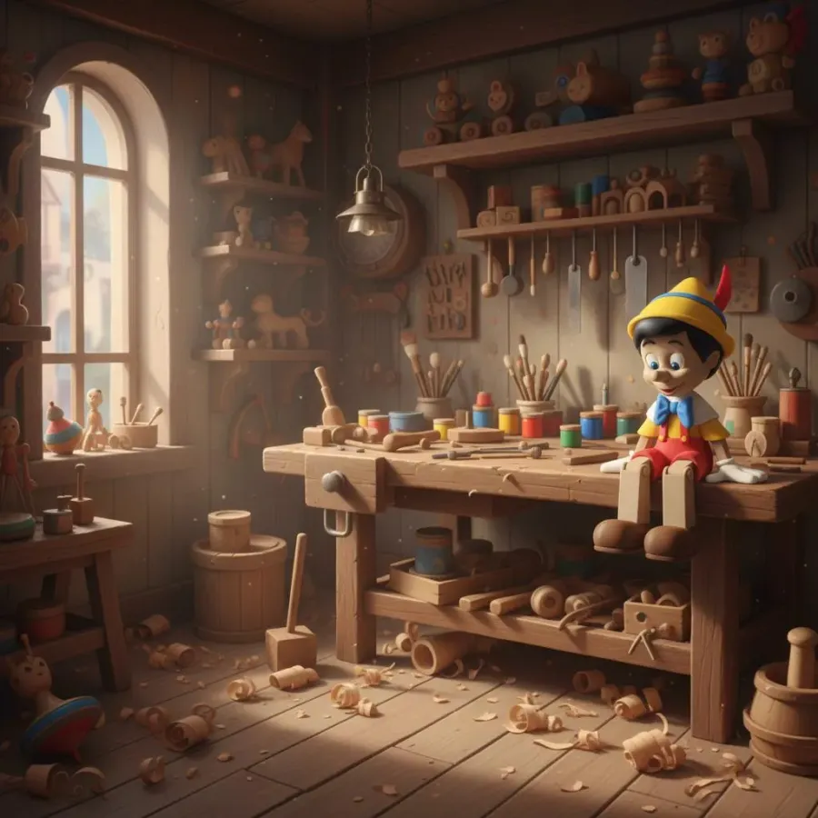 Pinocchio - the Wooden Boy